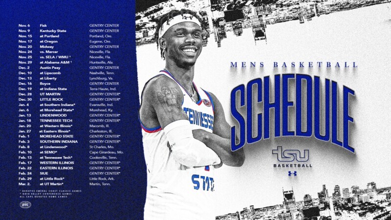 TSU Men's Basketball Announces Schedule for 2023-24 Season