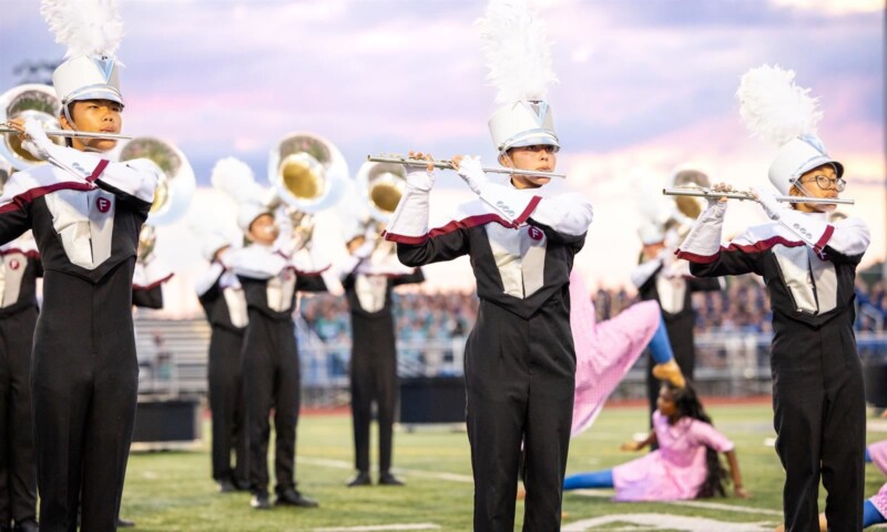 The Franklin High marching band's annual Sonic BOOM! competition will take place this Saturday, September 30, 2023.