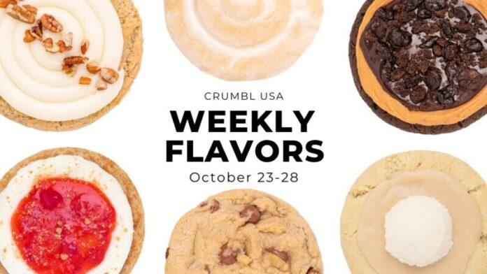 crumbl cookies oct 28