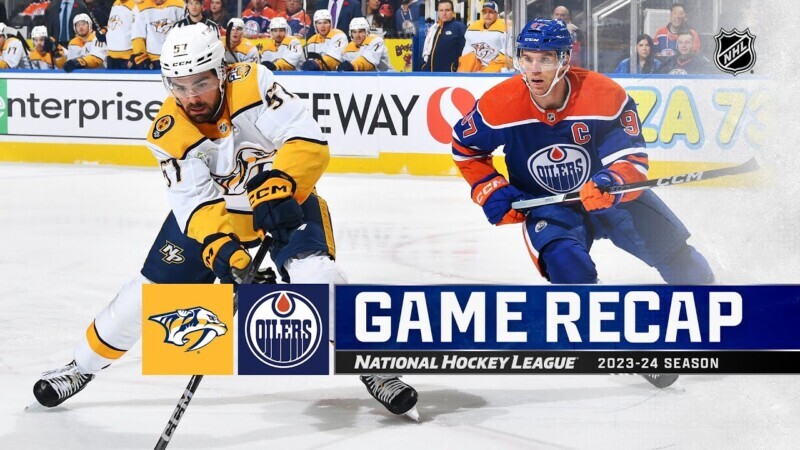 O'Reilly's Four Points Lifts Preds To 5-2 Victory Over Oilers ...