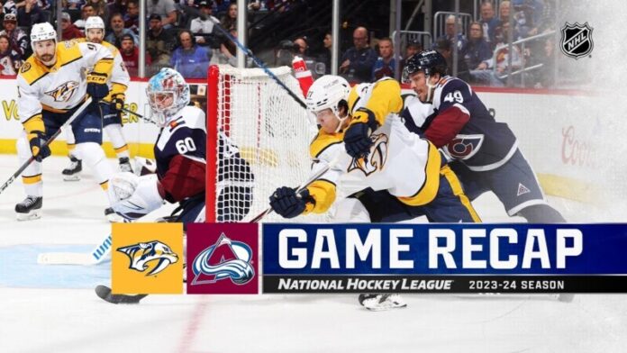 Predators Outgunned in Mile High Showdown