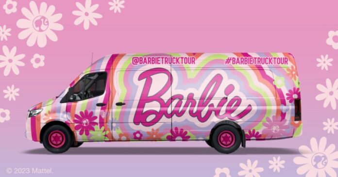 barbie truck tour