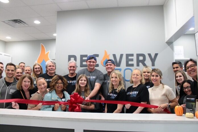 Recovery Zone, Spring Hill's newest wellness and sports recovery center, celebrated its grand opening with a ribbon-cutting ceremony