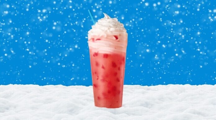 Strawberry Shortcake Snowball Slush Float