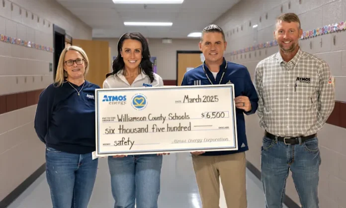 ATMOS Energy Donation Boosts School Safety