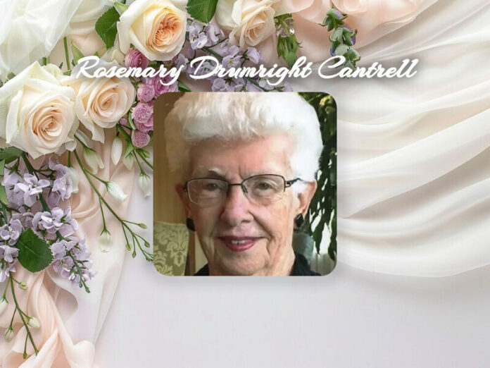 Rosemary Drumright Cantrell Obit