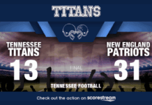Titans Fall 31-13 to the Patriots, Drop to 1-6