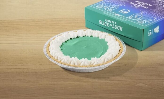 baja blast mountain dew pie