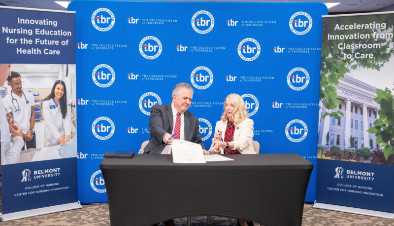 Belmont University & Tennessee Board of Regents Launch Statewide Nursing Transfer Pathway