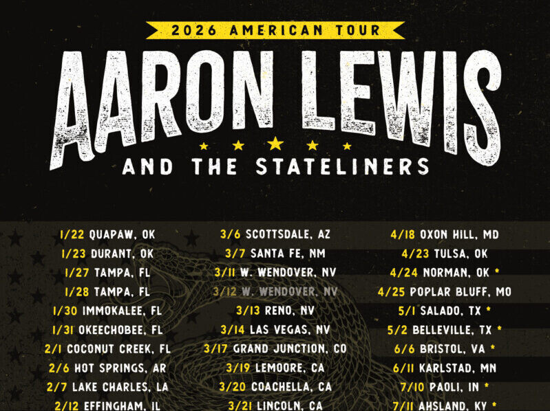 Aaron Lewis Announces Tour Stop at The Ryman