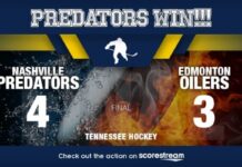 Josi’s Overtime Winner Lifts Predators Past Oilers Nashville Predators, Roman Josi, Edmonton Oilers, NHL overtime, Juuse Saros