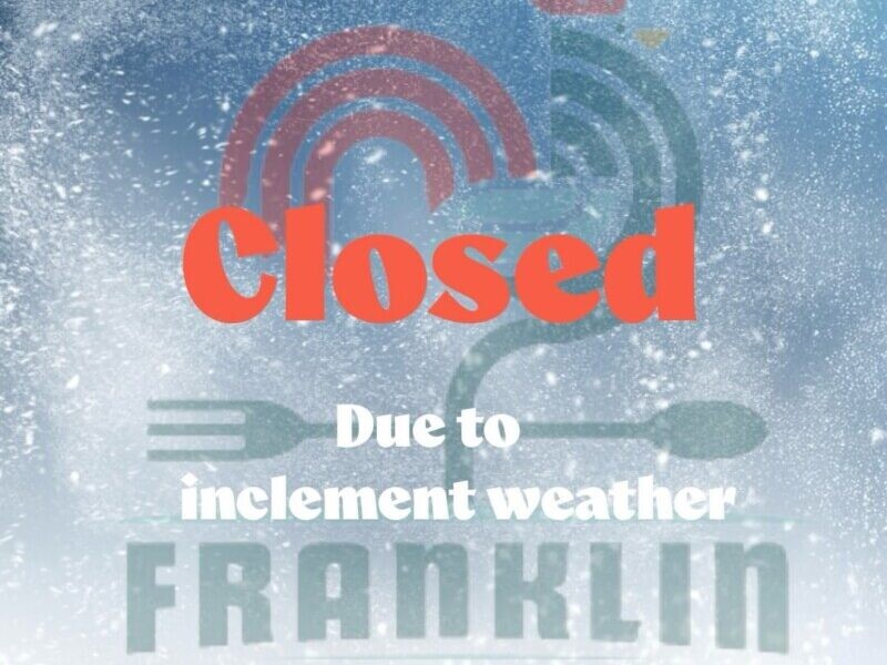 Franklin Farmers Market Closed Saturday, January 24 Due to Inclement Weather