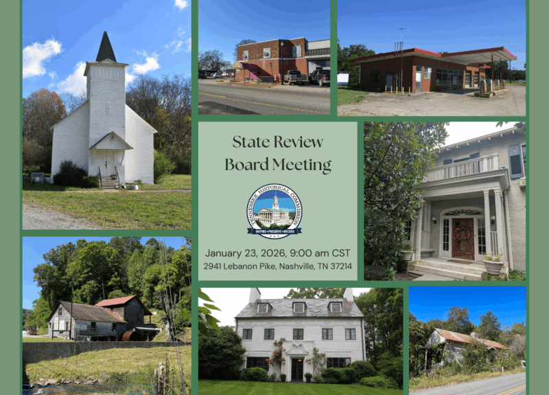 State Review Board to Consider 7 Properties for National Register of Historic Places