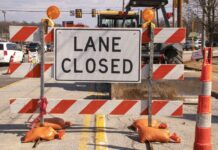 Middle Tennessee Scheduled Lane Closures January 25 – January 31, 2026