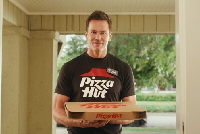 pizza hut tom brady