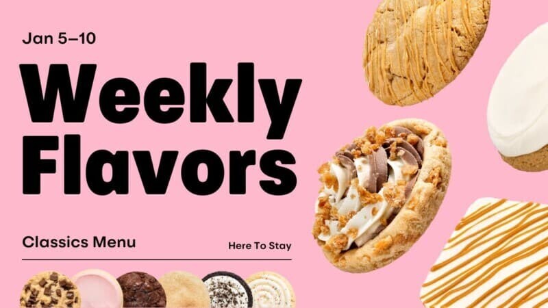 Crumbl Weekly Menu Through January 10, 2026