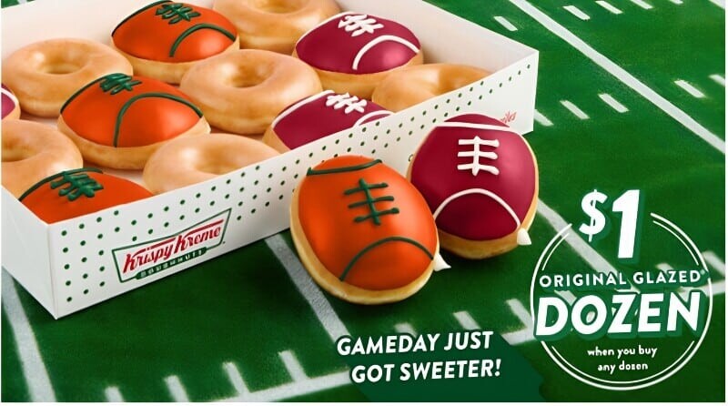 Krispy Kreme Launches Championship Dozen for Monday’s Big Game