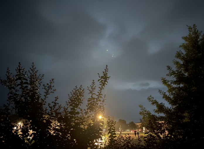 WeatherWrite Clouds Night