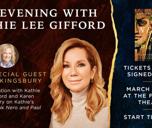 Join Kathie Lee Gifford & Karen Kingsbury at the Franklin Theatre