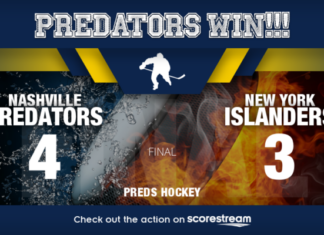 Predators Rally Late to Edge Islanders 4-3 at UBS Arena