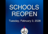 Williamson County Schools To Reopen Tuesday After Weeklong Closure