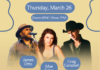 Songwriters James Otto, Mae Estes, and Craig Campbell to Perform at Harken Hall