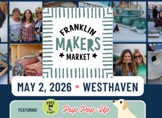 Franklin Makers Market to Return to Westhaven with 100+ Vendors and New Pups Pop-Up