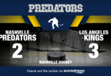 Predators Fall to Kings in 3-2 Shootout preds
