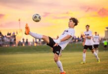 Franklin, Independence High Schools Battle on Soccer Field