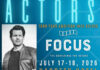 Focus: The Conference for Actors Returns to Franklin This July