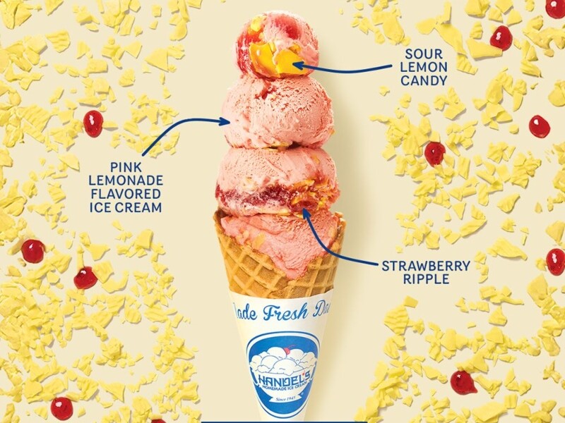 Handel's Ice Cream Drops Pink Lemonade as Its New Summer Flavor
