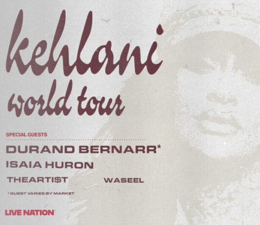 The Kehlaini World Tour Announces Stop in Nashville