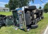 Overturned Concrete Truck Shuts Down Portion of Port Royal Road in Spring Hill