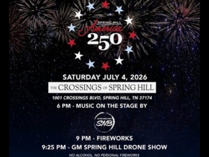 spring hill america 250 event