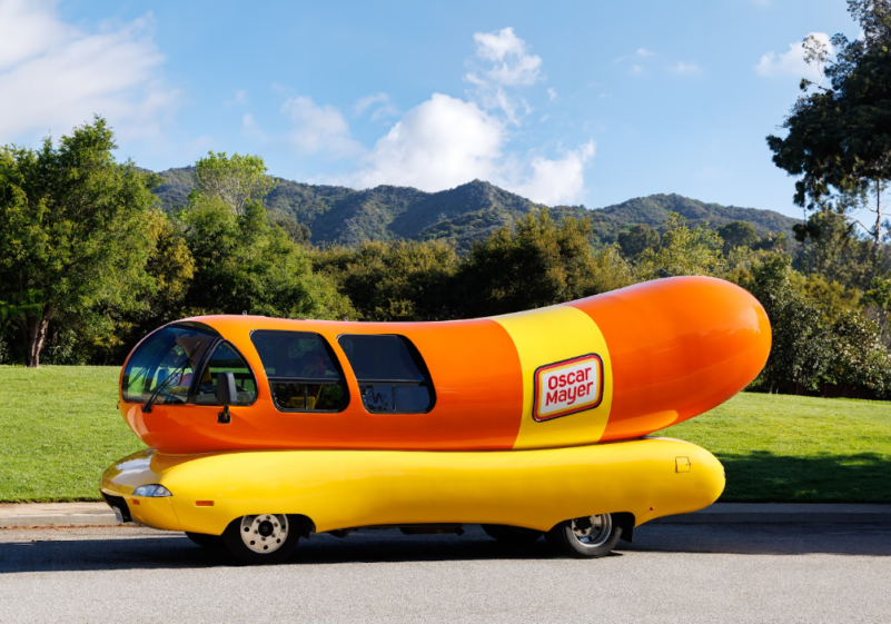 Oscar Mayer Weinermobile Rolls into Town